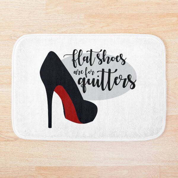 High (Heel) Times Bath Mat