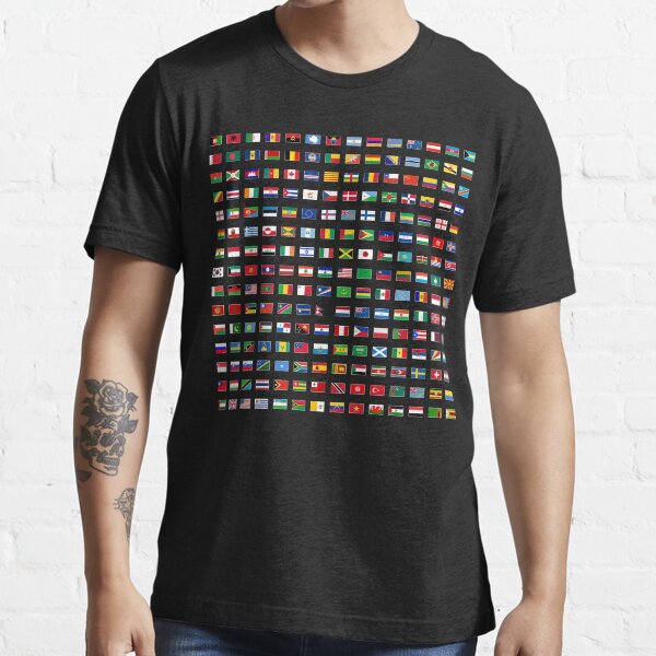 "The Flags of the World" Tshirt for Sale by WorldFlagCo Redbubble