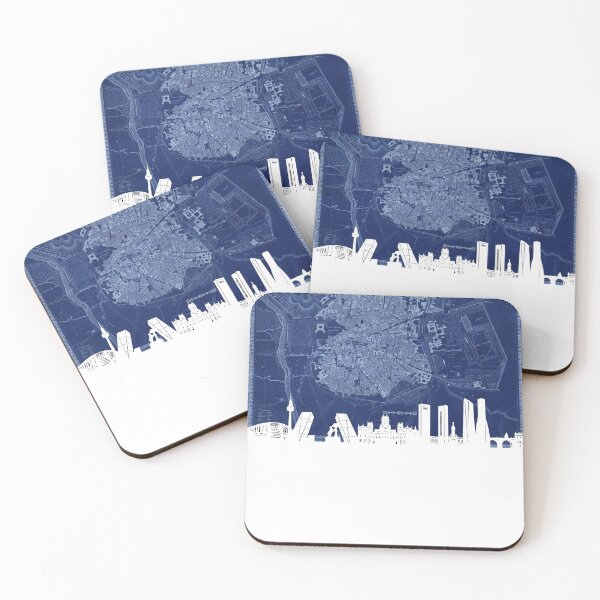 Item preview, madrid skyline designed and sold by BekimART.