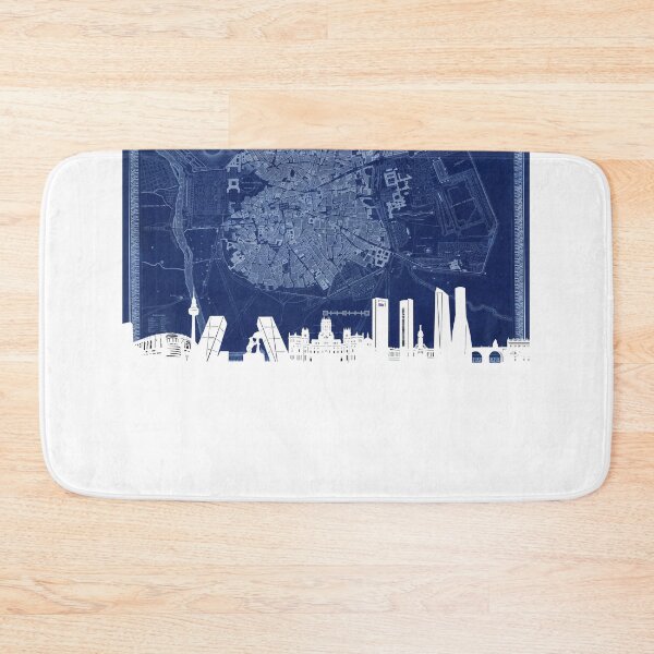 Item preview, madrid skyline designed and sold by BekimART.