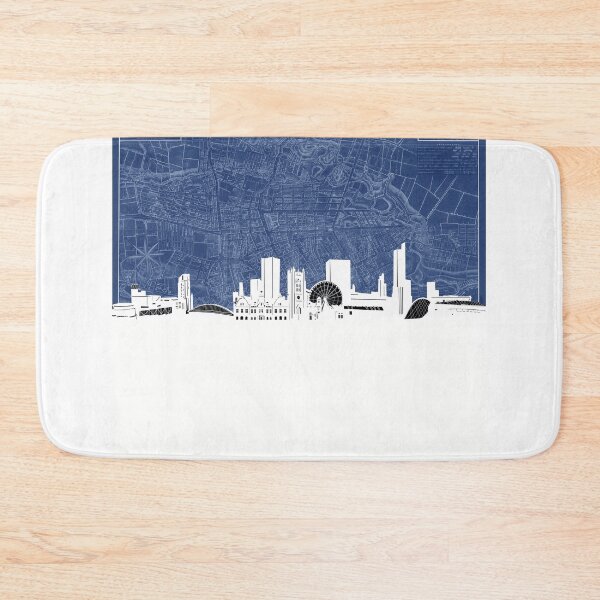 Item preview, manchester skyline designed and sold by BekimART.