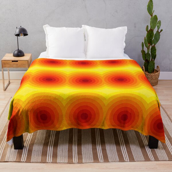 Item preview, Spiral Sun - Retro Funky Pattern - warm color scheme designed and sold by Inspirationmotivation.