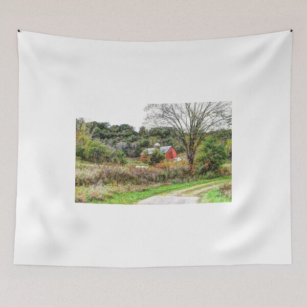 Item preview, "Hints Of Autumn On The Farm" designed and sold by wiscbackroadz.
