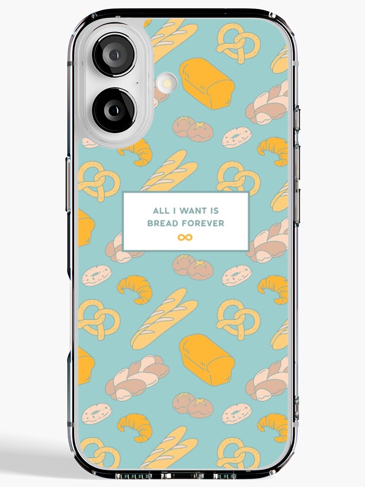 Thumbnail 1 of 5, iPhone Case, Bread Forever designed and sold by RoomInTheMind.