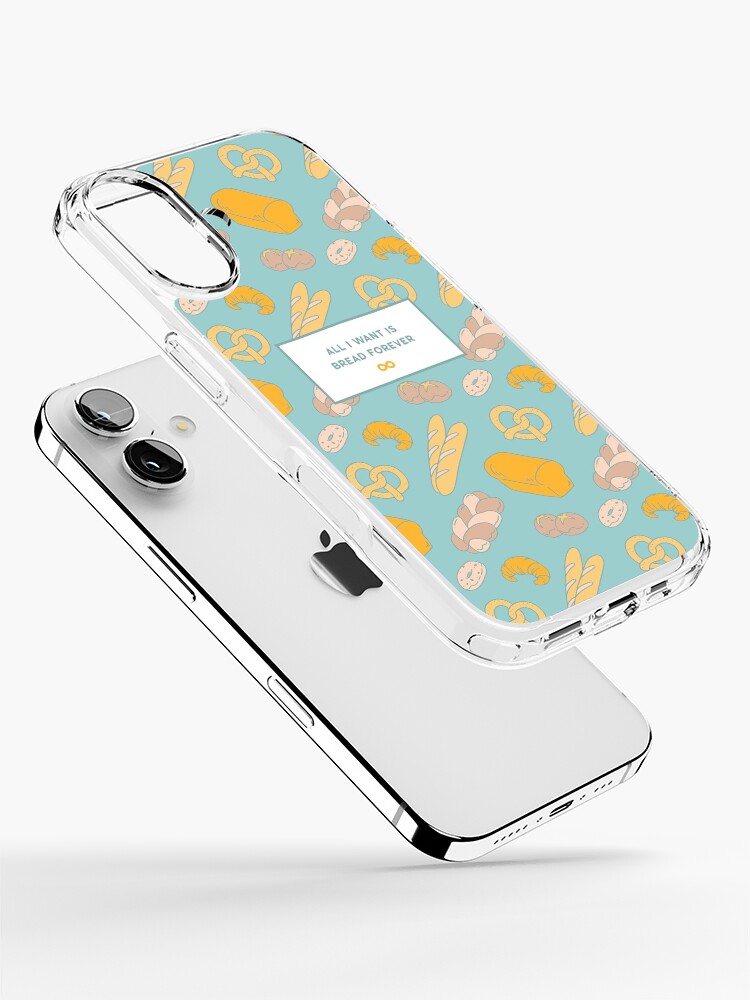 Thumbnail 2 of 5, iPhone Case, Bread Forever designed and sold by RoomInTheMind.