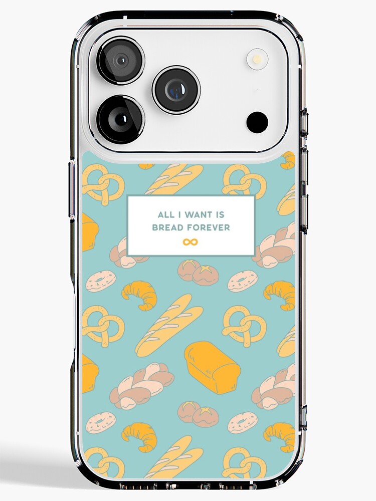 Thumbnail 1 of 5, iPhone Case, Bread Forever designed and sold by RoomInTheMind.