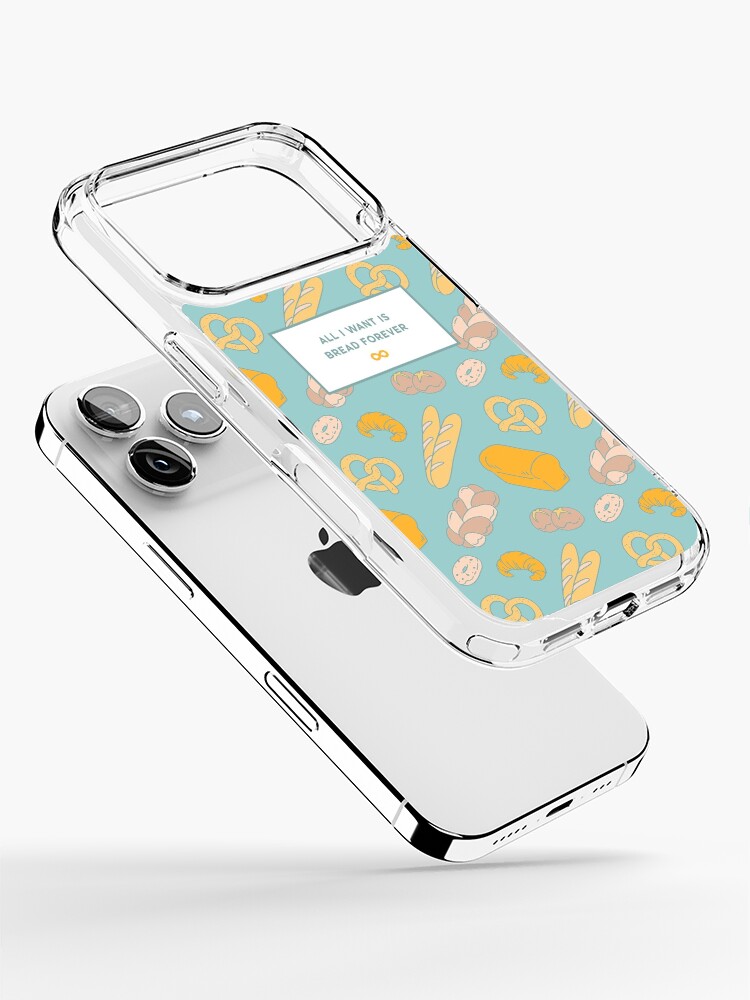 Thumbnail 2 of 5, iPhone Case, Bread Forever designed and sold by RoomInTheMind.