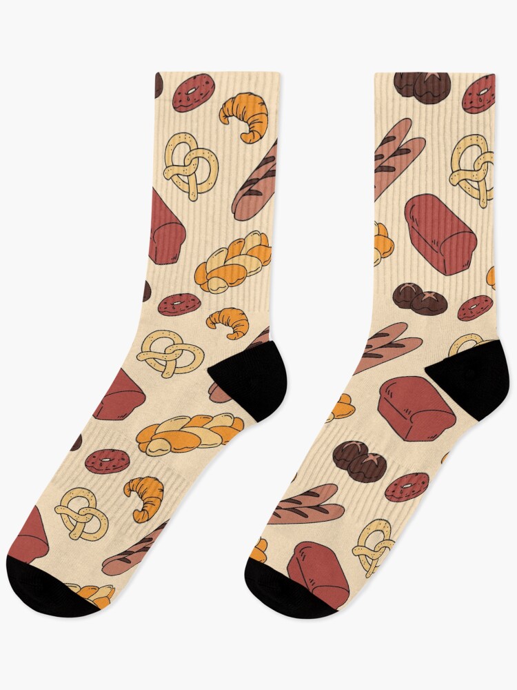 Thumbnail 1 of 5, Socks, Bread Forever designed and sold by RoomInTheMind.