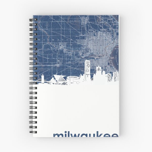 Item preview, milwaukee skyline designed and sold by BekimART.