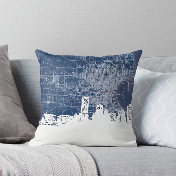 Item preview, milwaukee skyline designed and sold by BekimART.