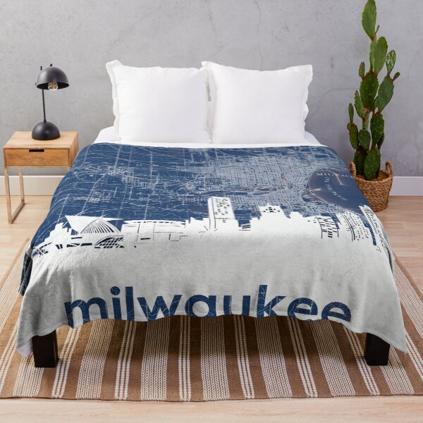 Item preview, milwaukee skyline designed and sold by BekimART.