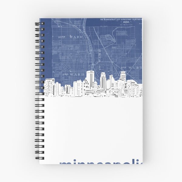 Item preview, minneapolis skyline designed and sold by BekimART.