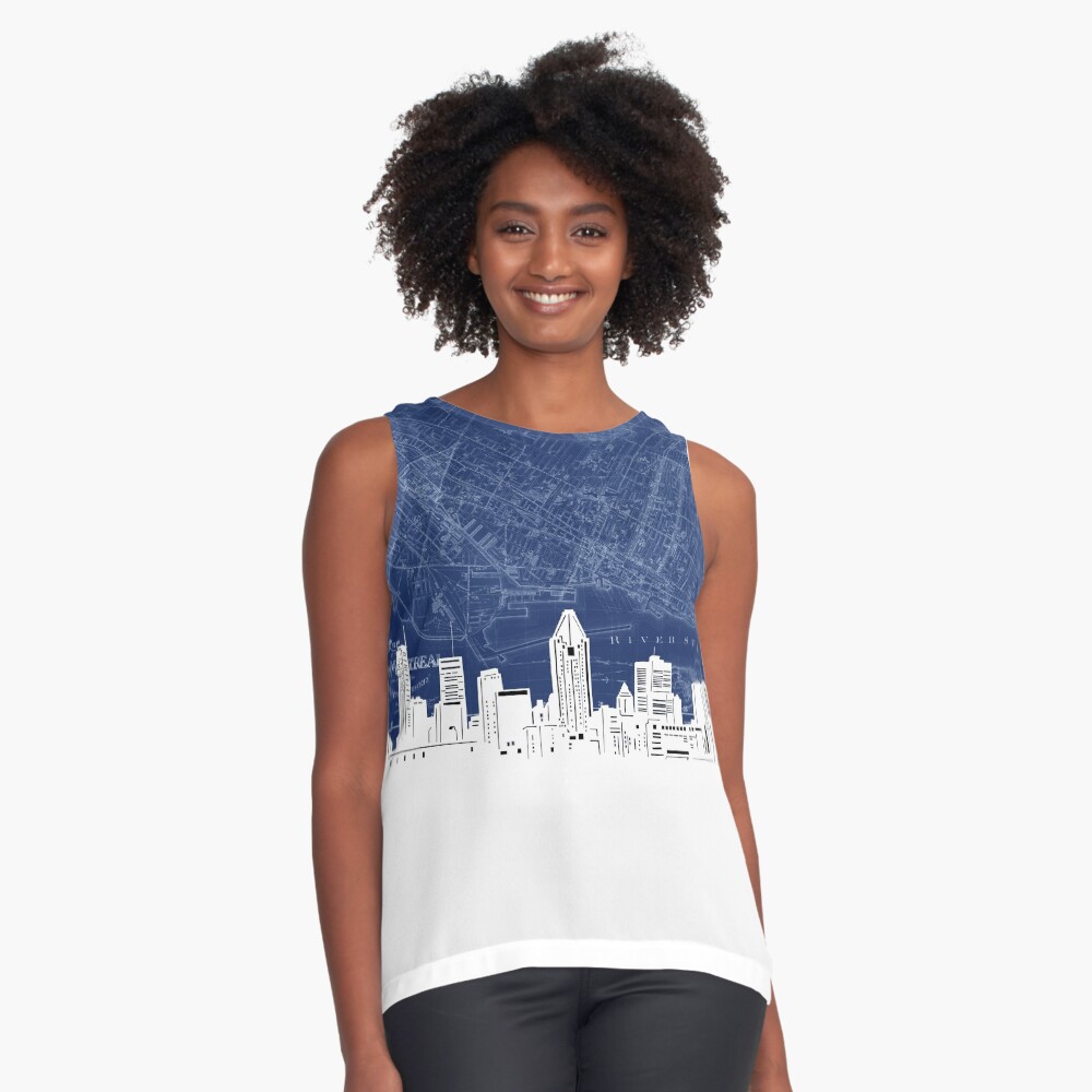 Item preview, Sleeveless Top designed and sold by BekimART.