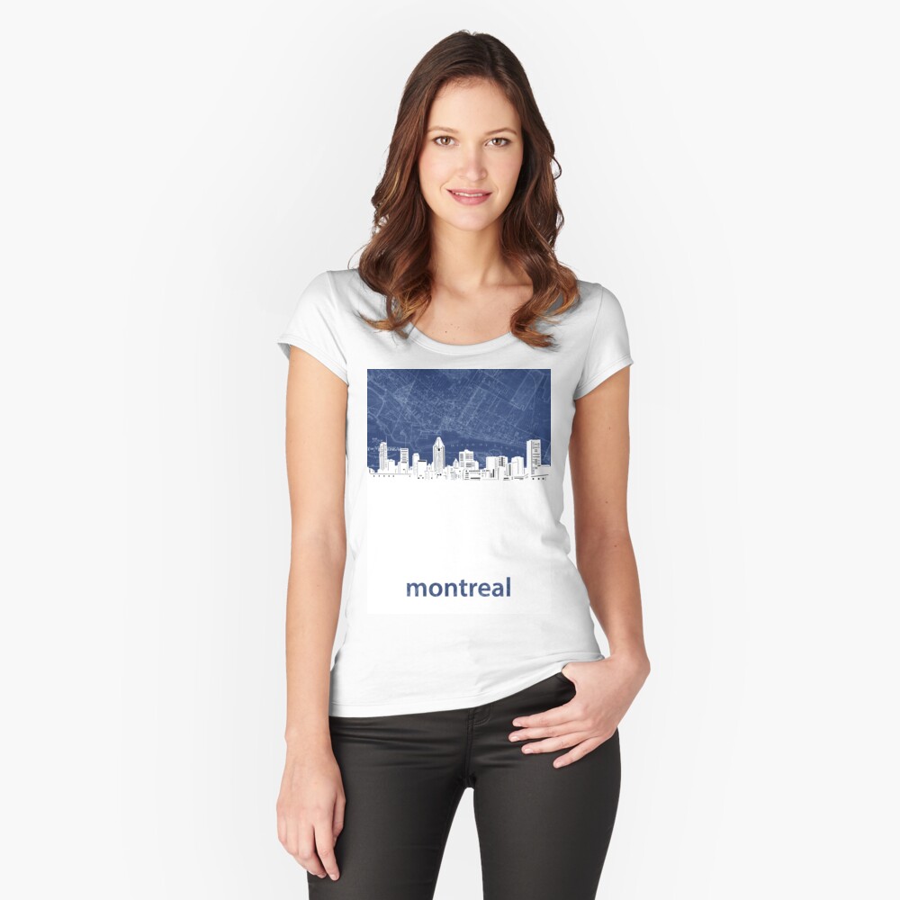 Item preview, Fitted Scoop T-Shirt designed and sold by BekimART.