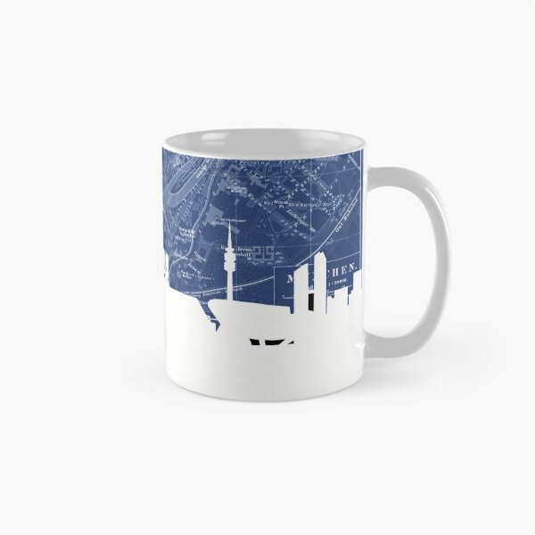Artikelvorschau, München Skyline entworfen und verkauft von BekimART.