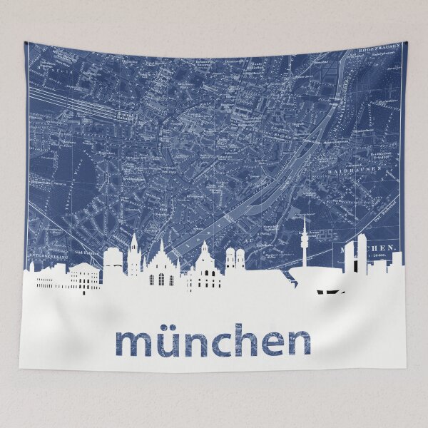 Item preview, munchen skyline designed and sold by BekimART.