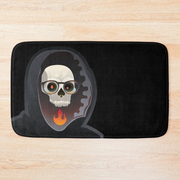 Item preview, Death Wears a Flaming Hoodie Design designed and sold by danielliamgill.