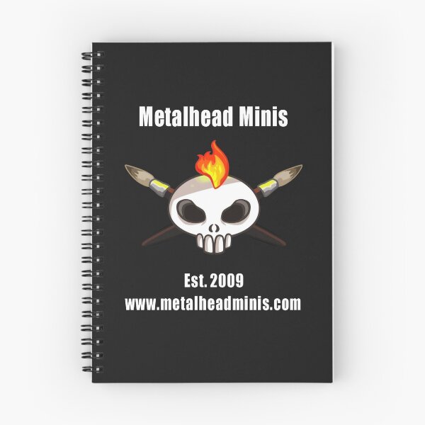 Item preview, Metalhead Minis 10 Year Anniversary Logo designed and sold by MetalheadMinis.