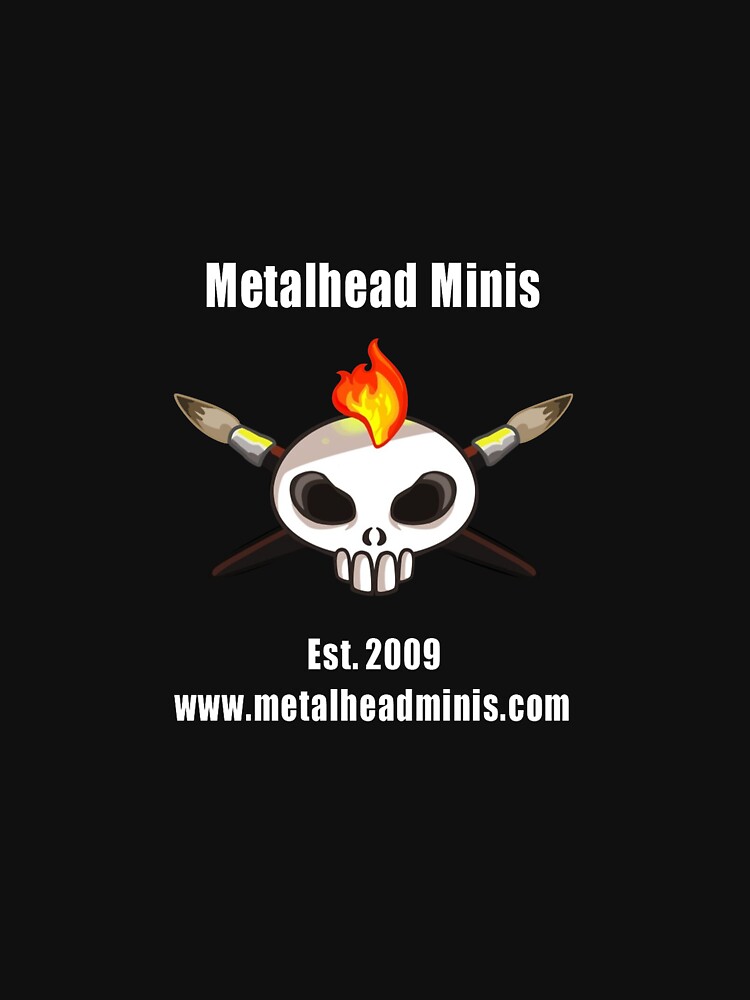 Metalhead Minis 10 Year Anniversary Logo by MetalheadMinis