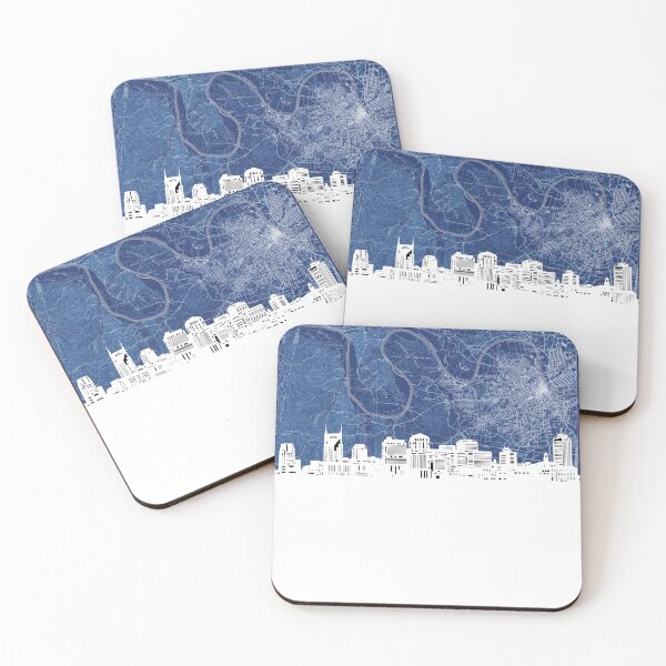 Item preview, nashville skyline designed and sold by BekimART.