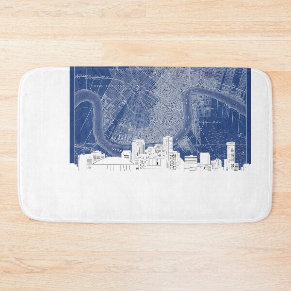 Artikelvorschau, New Orleans Skyline entworfen und verkauft von BekimART.