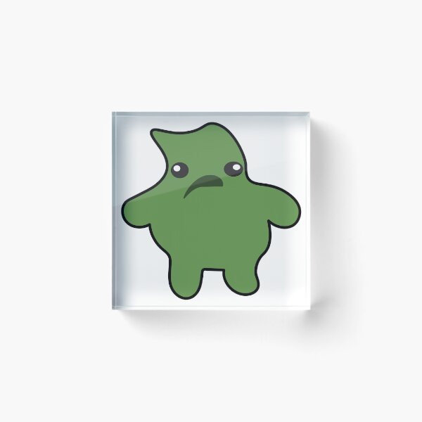 Item preview, Kawaii Green Monster designed and sold by MclaughlinGifts.