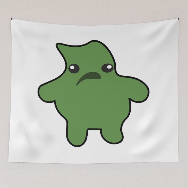 Item preview, Kawaii Green Monster designed and sold by MclaughlinGifts.