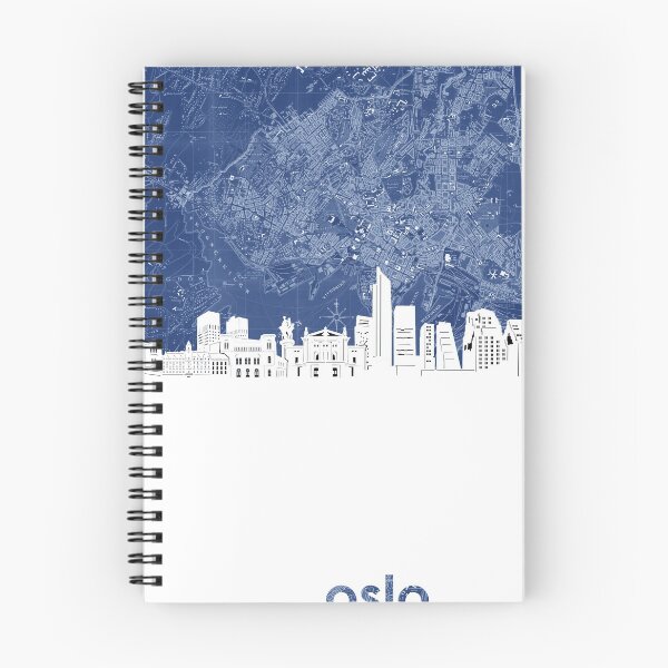 Item preview, oslo skyline designed and sold by BekimART.