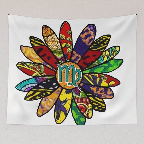 Item preview, Earthy and Groovy Virgo Flower designed and sold by artbyomega.