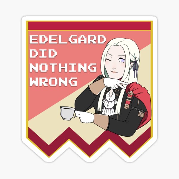 Edelgard Stan - Fire Emblem: Three Houses Sticker