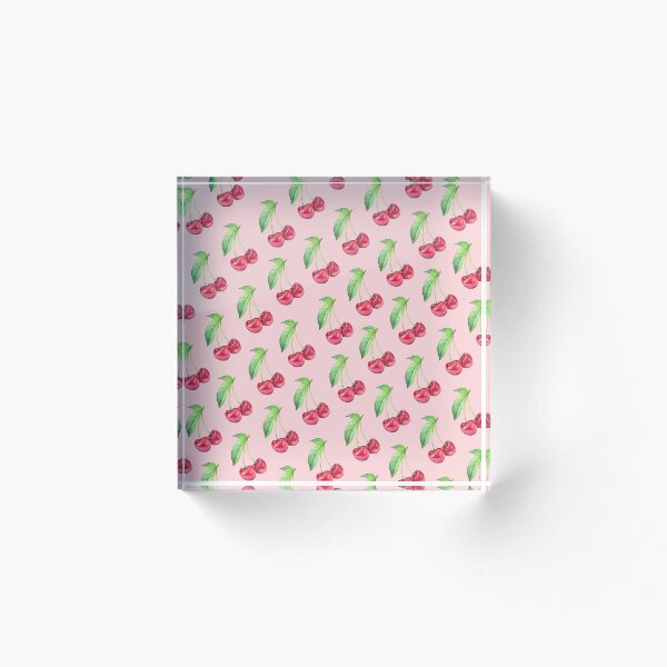 Artikelvorschau, Kirsche Muster Pink entworfen und verkauft von Meaghan Roberts.