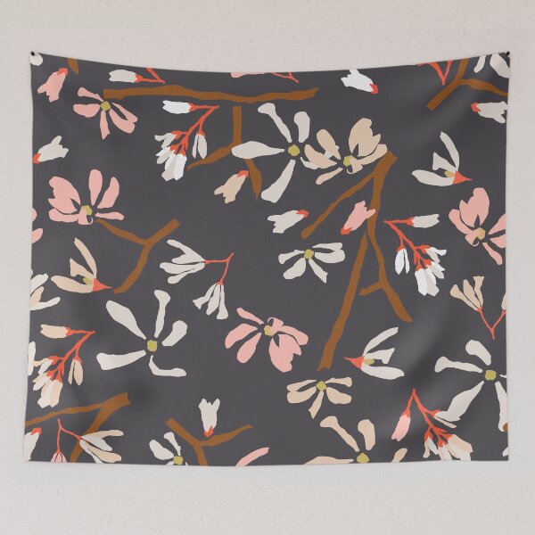 Item preview, Pink Floral Branches designed and sold by inkblotcreative.