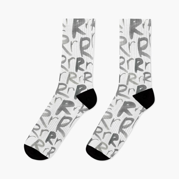 Item preview, Letter R Watercolor Pattern designed and sold by AmyFarfan.