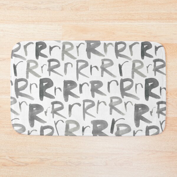 Item preview, Letter R Watercolor Pattern designed and sold by medinacreative.