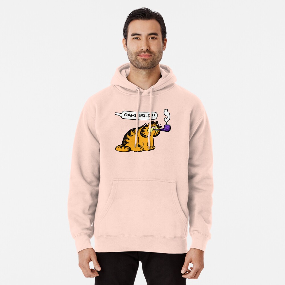 Garfield 2025 hoodie pink