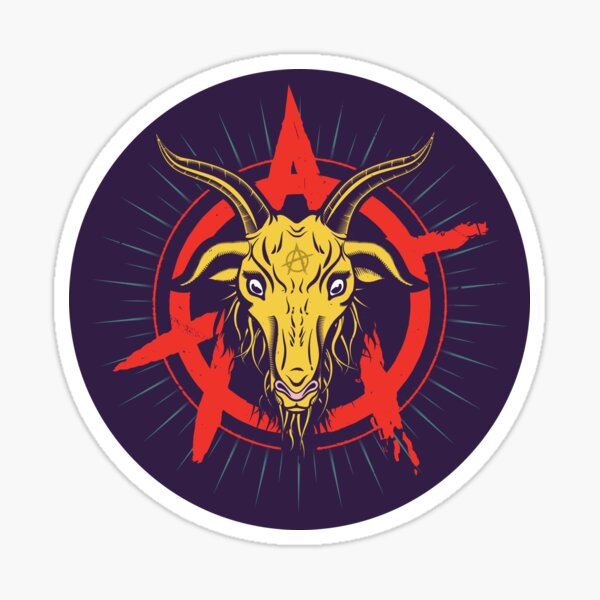 The Goat Circle Sticker