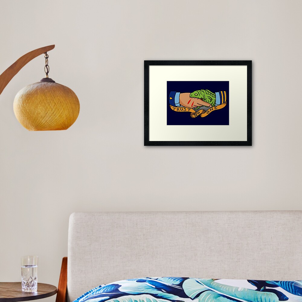 Item preview, Framed Art Print designed and sold by AlwaysReadyCltv.
