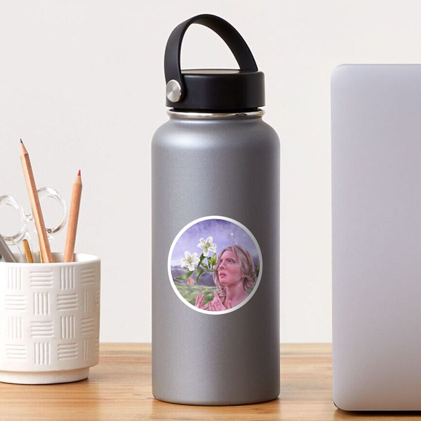 The OA round stickers Sticker