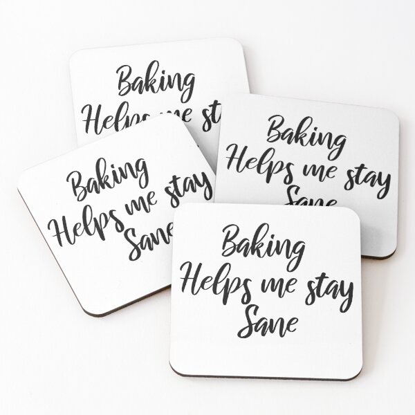 Item preview, Baking helps me stay sane designed and sold by BiscuitSnack.