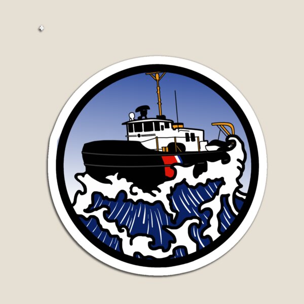 Item preview, Wave Series - Harbor Tug designed and sold by AlwaysReadyCltv.