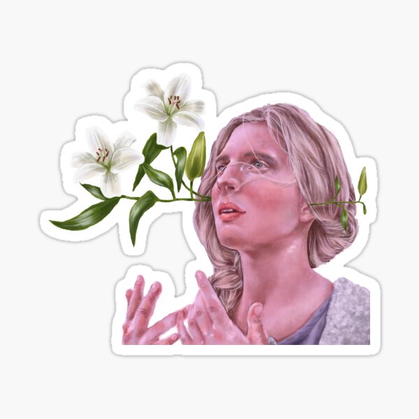 The OA & lilies Sticker