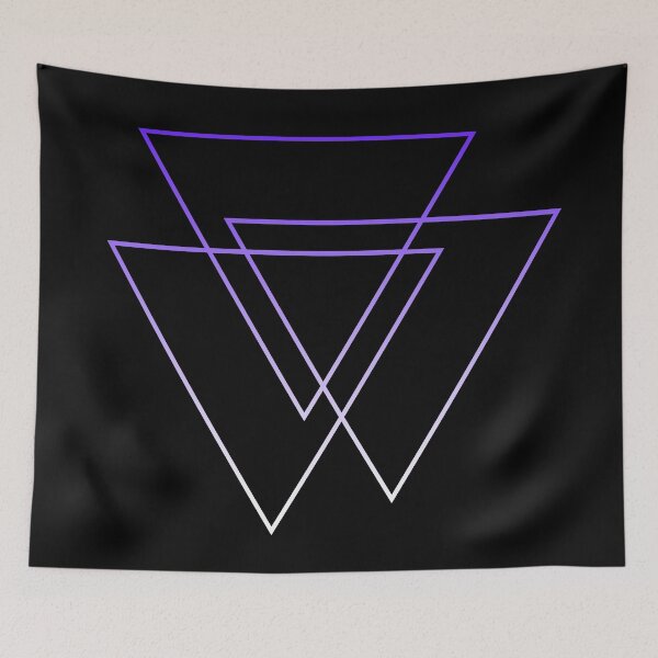 Item preview, Geometric pattern of triangles designed and sold by RAWWR.
