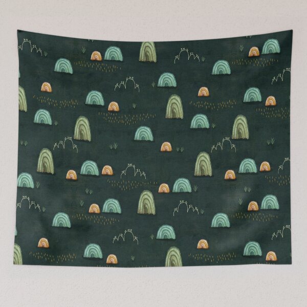 Item preview, Rainbow Mountain designed and sold by Katherine Quinn Illustration.