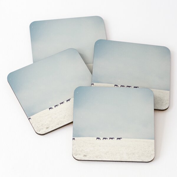Item preview, Horses in snow designed and sold by catherine-rose.