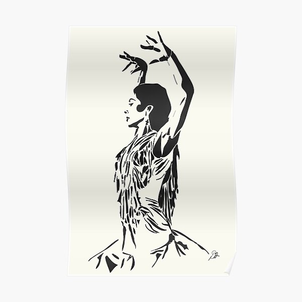 Flamenco Dancer Poster