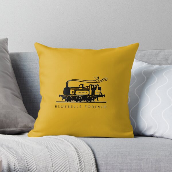 Bluebells Forever! Throw Pillow