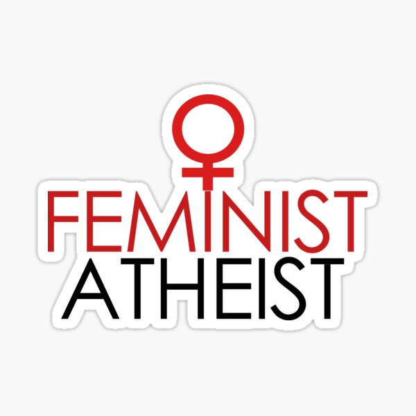 Item preview, Feminist Atheist designed and sold by Boog Monst .