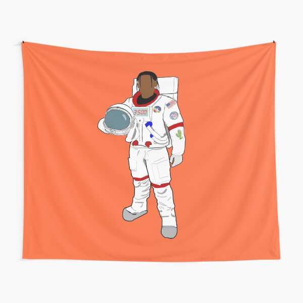Astronaut Cactus Jack Scott Tapestry