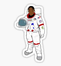Astronaut Cactus Jack Scott Sticker