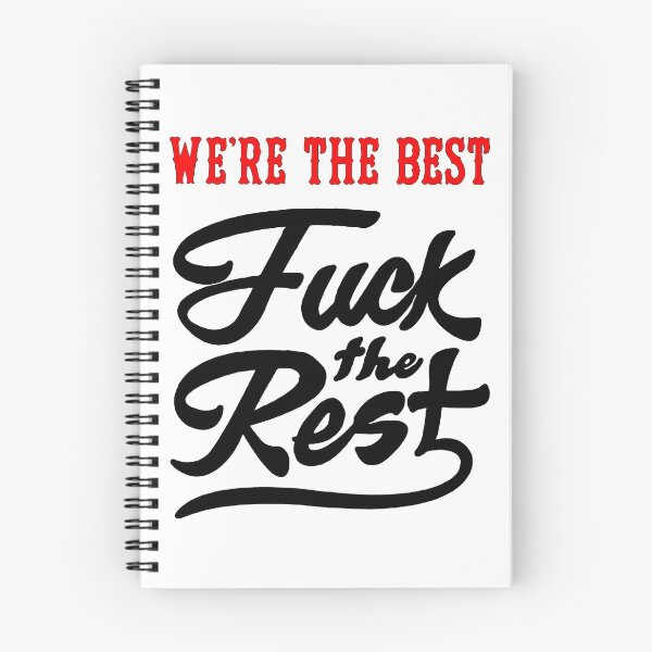 Item preview, We Are The Best, Fuck The Rest; designed and sold by StickerApe.